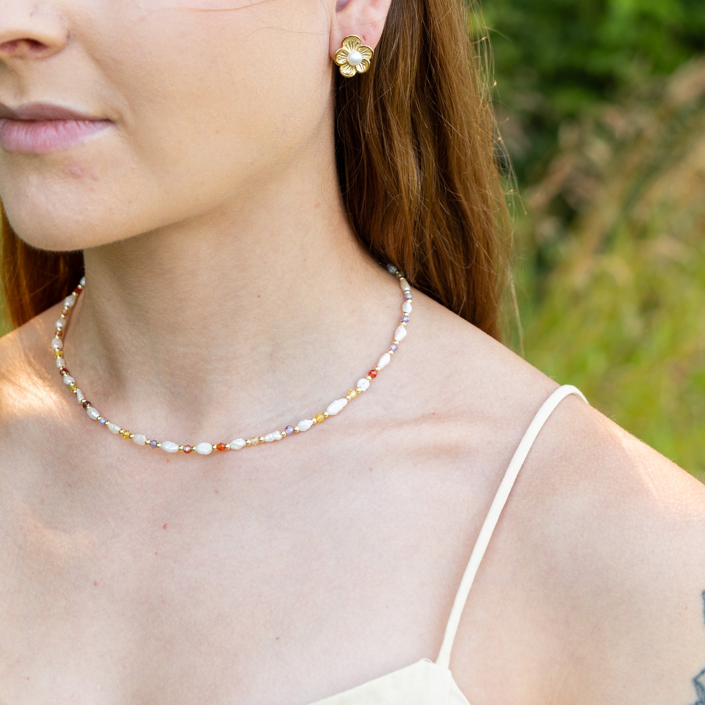 Aurora Pearl Necklace