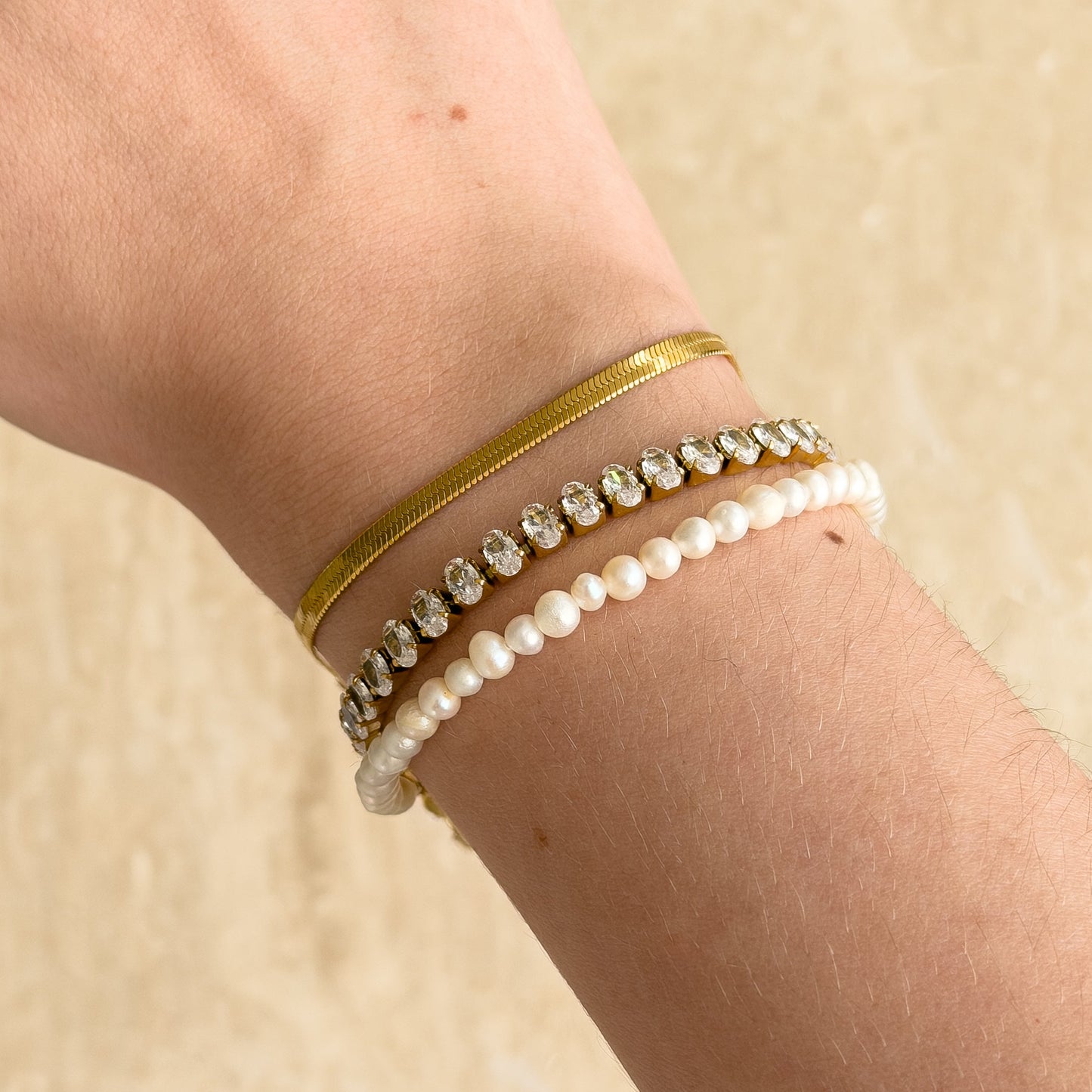Lustre Snake Bracelet