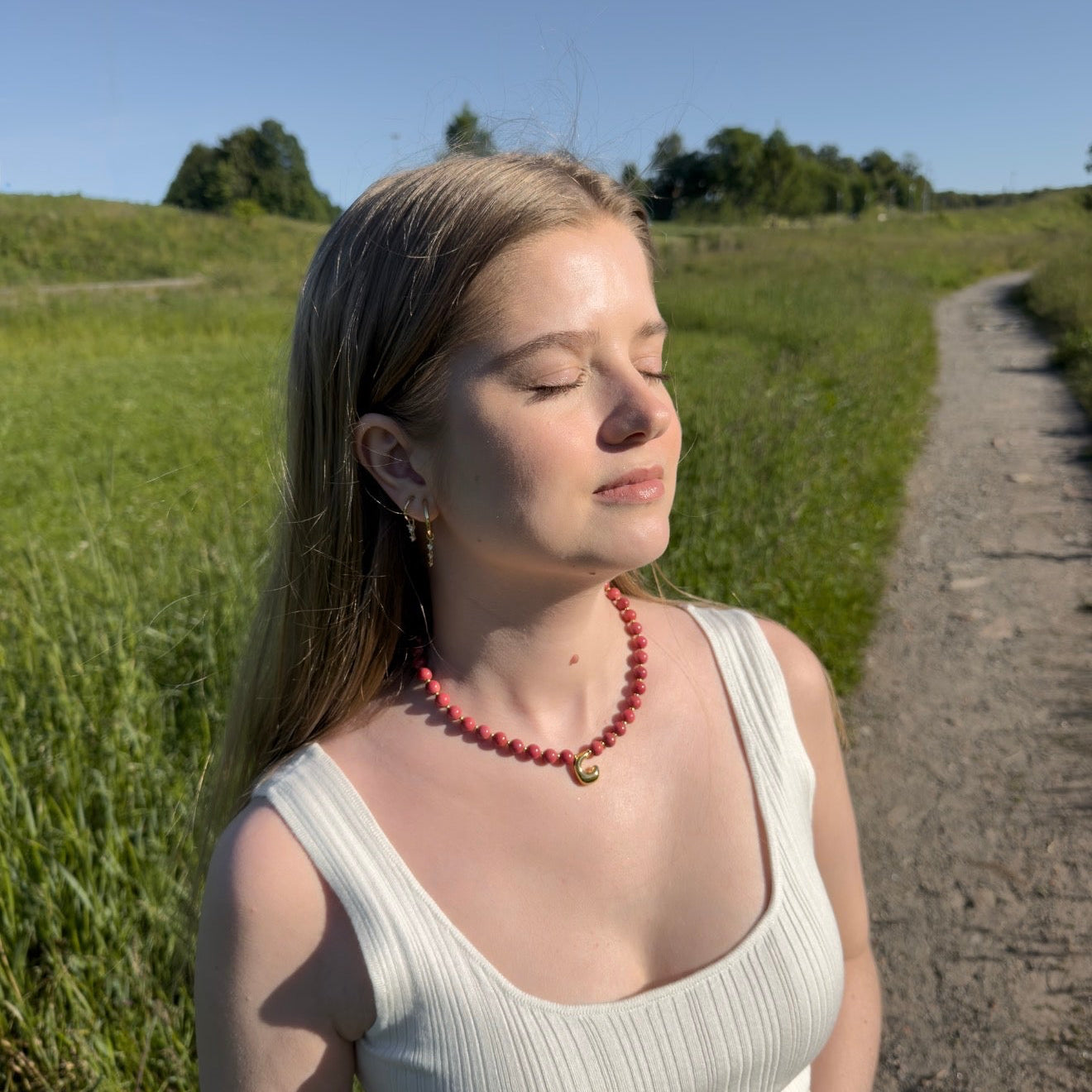 Linnea Initial Necklace