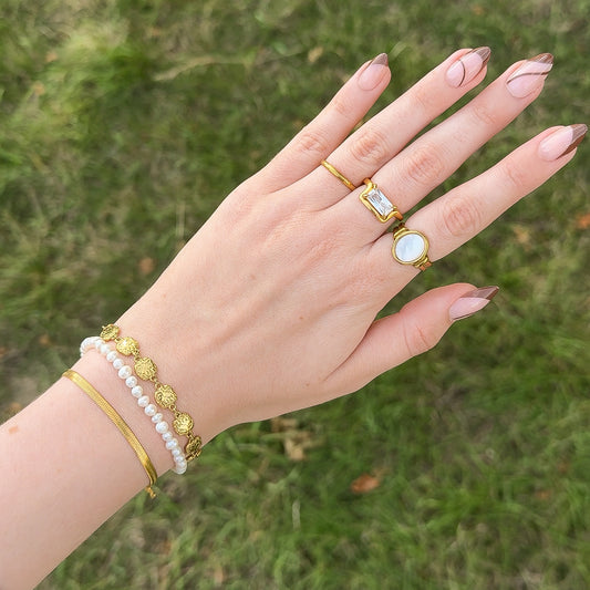 Lustre Snake Bracelet