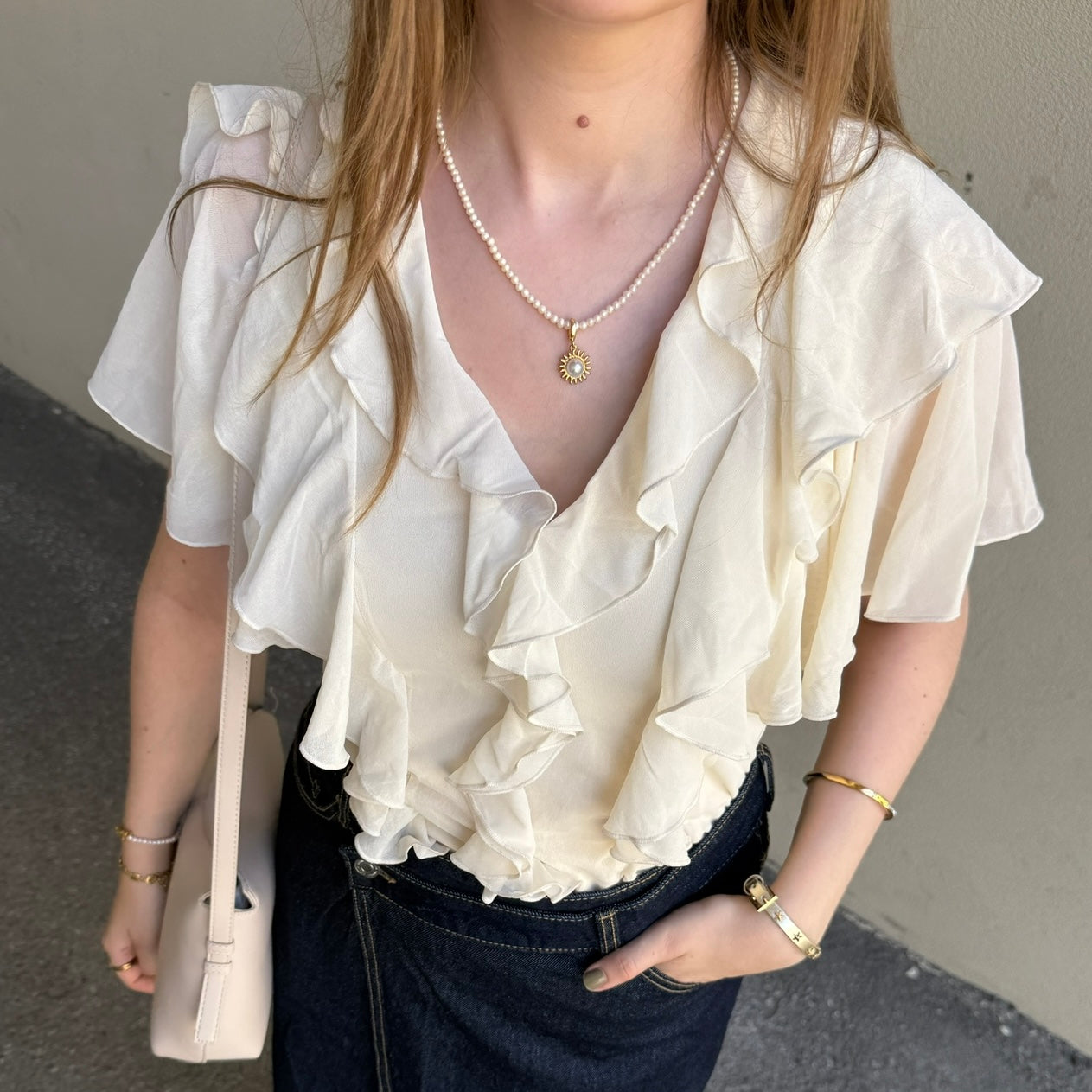 Bianca Pearl Necklace
