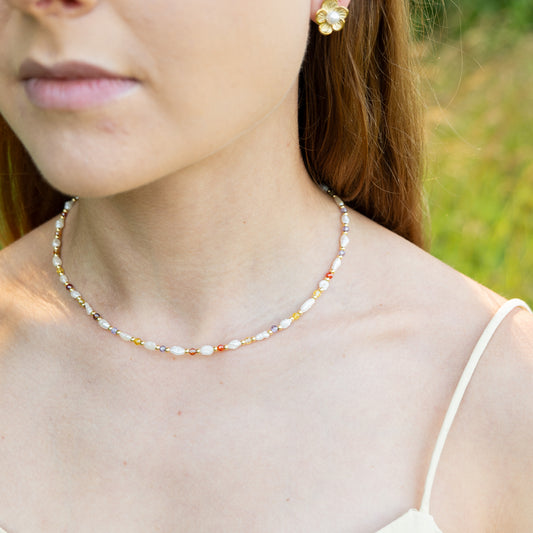 Aurora Pearl Necklace
